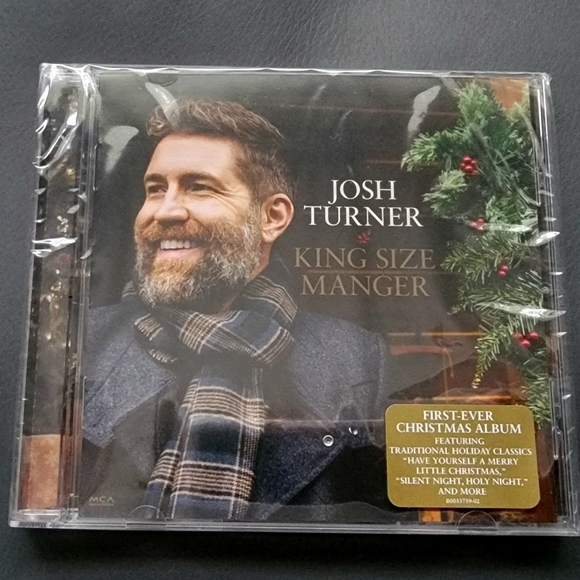 BNWT Josh Turner Christmas CD King Size Manger - Picture 1 of 3